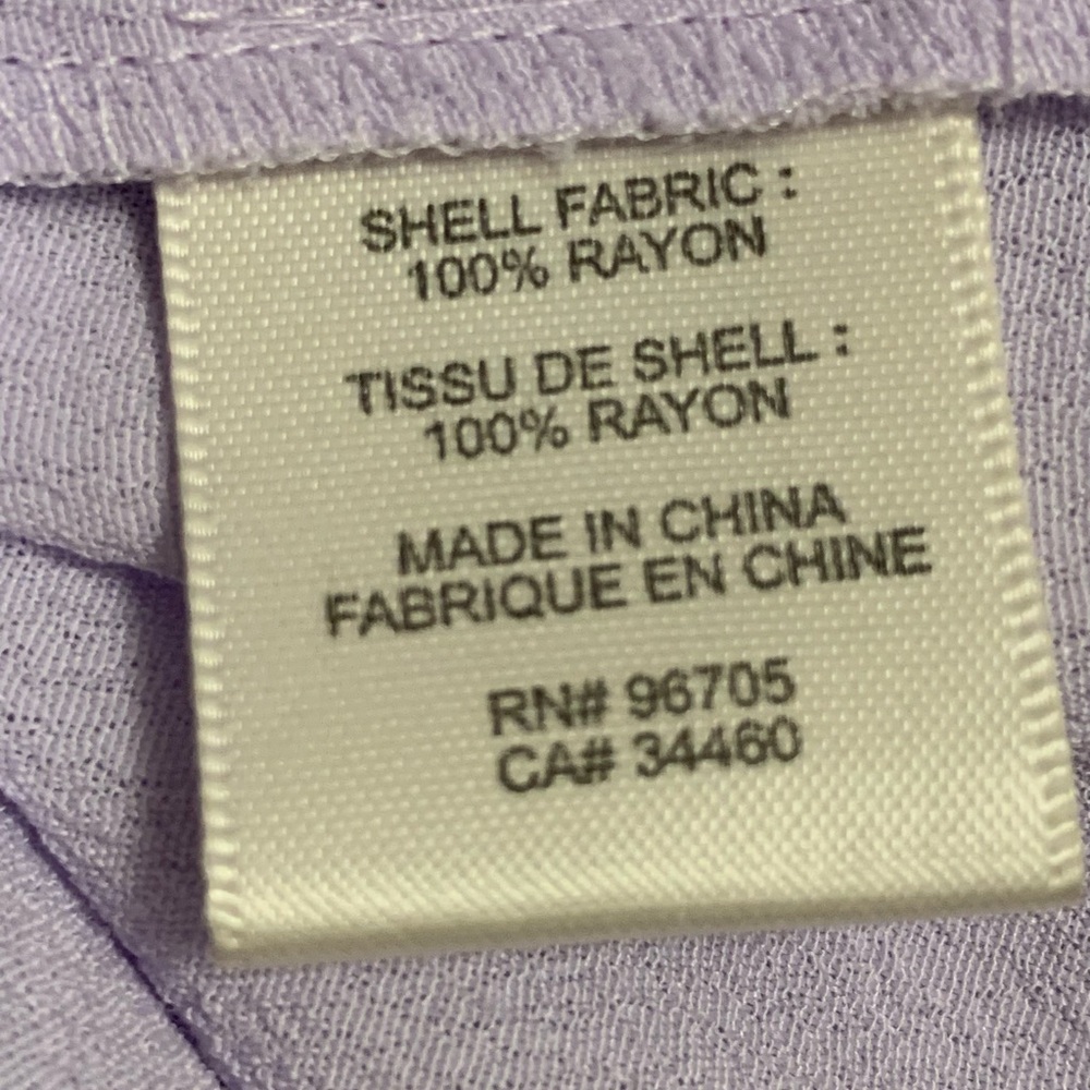 NWT Rebecca Taylor Sleeveless Blouse Top Wild Orchid Light Purple Size 6 - Picture 7 of 9